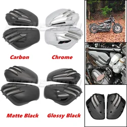 Motorcycle Side Fairing Battery Cover For Triumph Bonneville Bobber Black Speedmaster 1200 2017 2018 2019 2020 2021 2022 2023