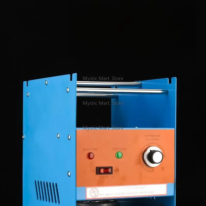 Mesin Penyegel Komersial Model Baru untuk Milk Bar: Penyegel Manual untuk Gelas Kertas & Gelas Plastik