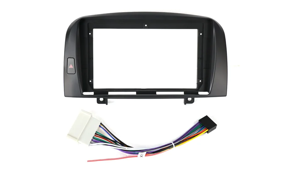 9 inch Fasxia Car Audio Frame Car Radio Fascia gps navigation fascia panel suitable For Hyundai Sonata NF 2005-2010