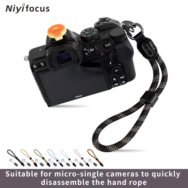 Camera Straps Quick Release Wrist Strap Canera Strap for Fujifilm XM5 X100VI Sony ZVE10 Canon R8 R50 Nikon Micro-single Cameras