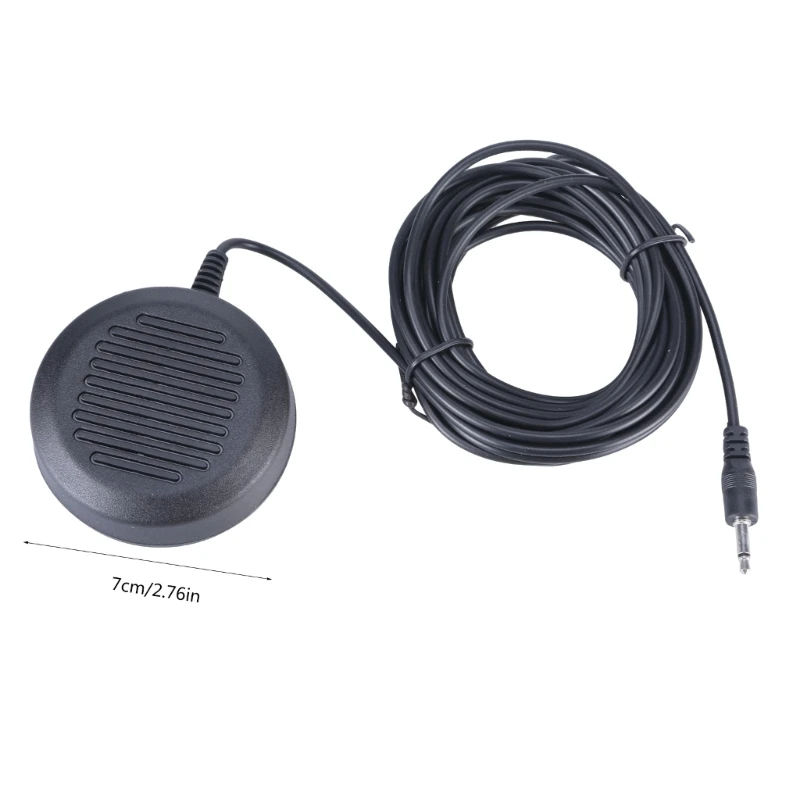 Speaker Eksternal NSP100 Radio Dua Arah 3.5Mm Plug Loudspeaker untuk FT-1802M/FT-1807M/FT-1900R/FT-1907R/FT-7800R/FT-7900R