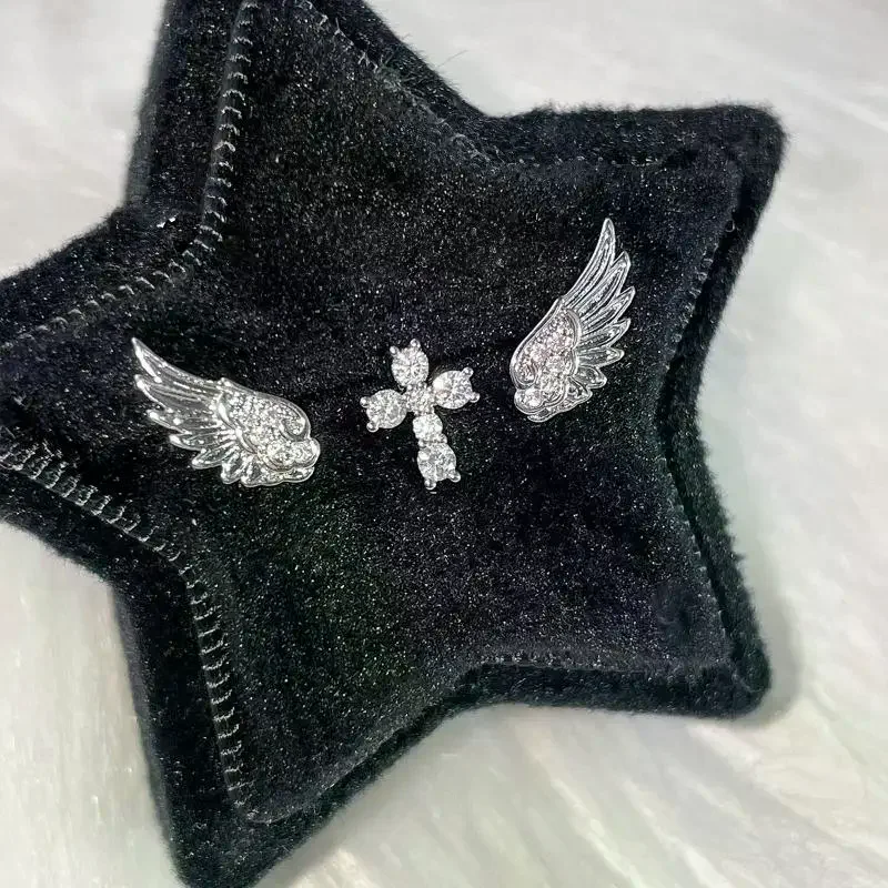 천사 날개 십자가 귀걸이 여성용 럭셔리 빈티지 스타일  - Luxury Lifestyle Jewelry 리뷰 및 가격