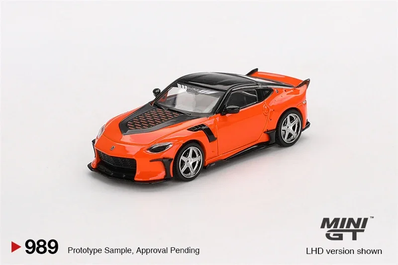 

[Предпродажа] MINI GT 1:64 VeilSide Z FFZ400 Orange 989, литая под давлением модель автомобиля