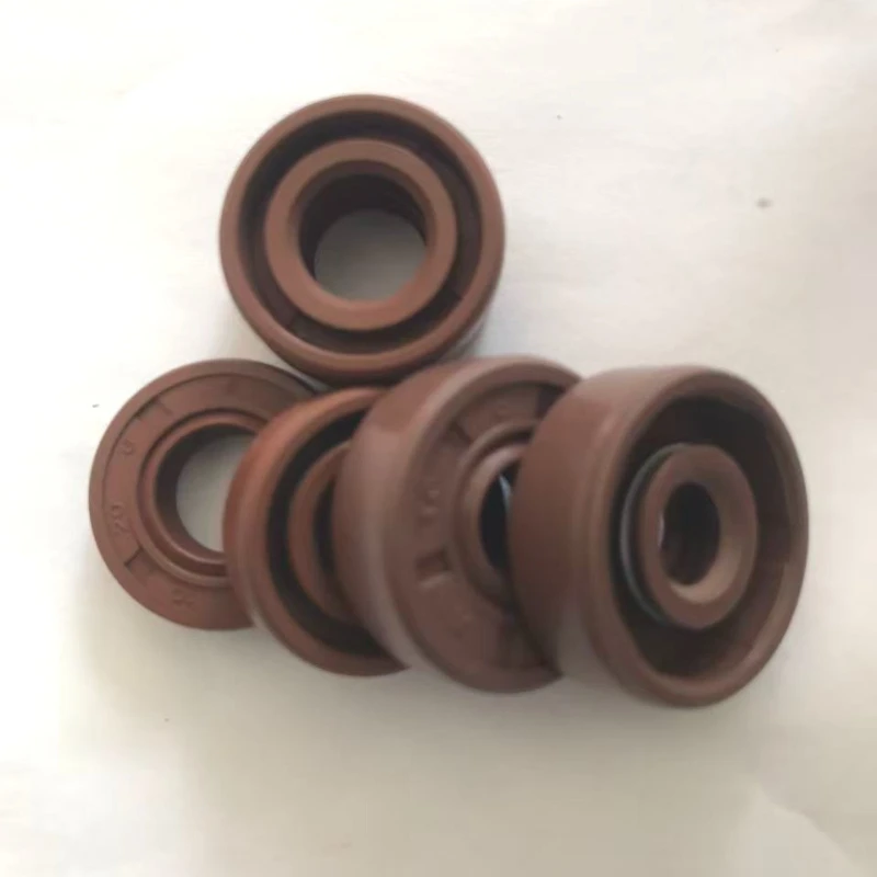 5 PCS FKM Rubber TC Skeleton Double Lip Oil Seal Ring for Auto Machinery 27x37x7 27x38x7 27x38x10 27x40x7 27x40x10