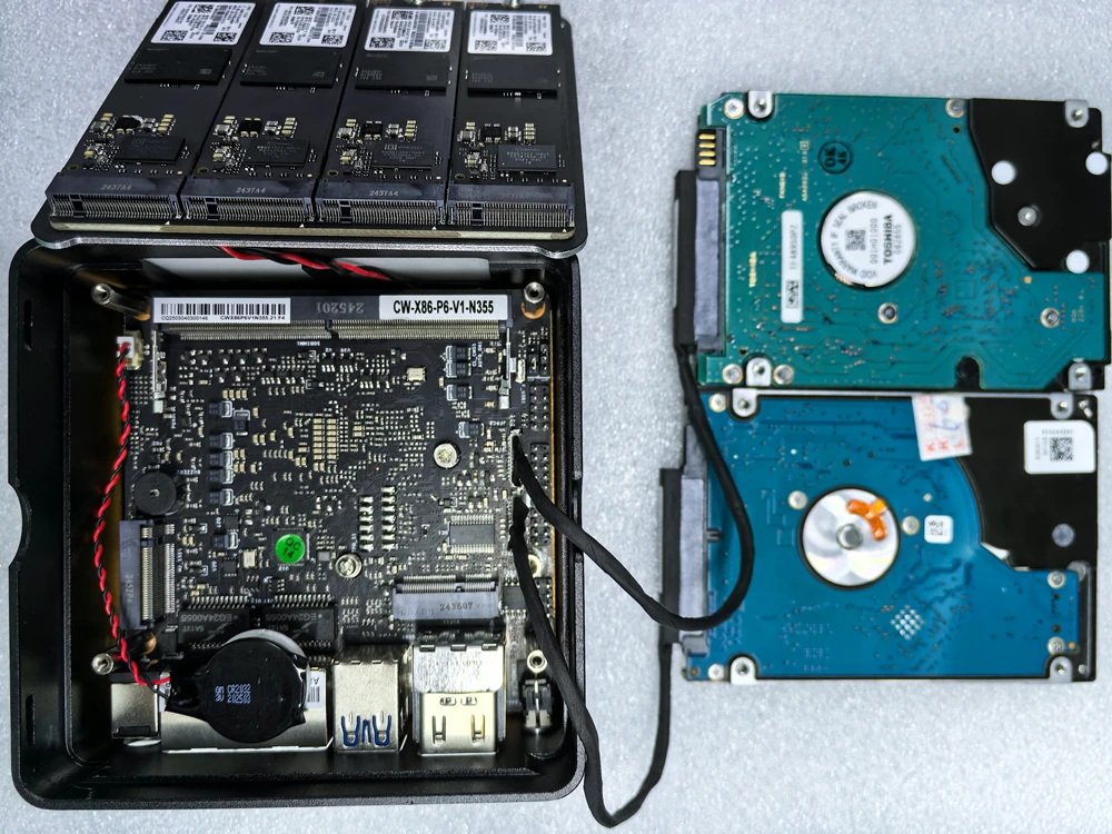 12pin SATA cable Specially Customized for Models Based on X86 P5 P6 N100 N150 N200 i3 N305 N355 Same Type Motherboard