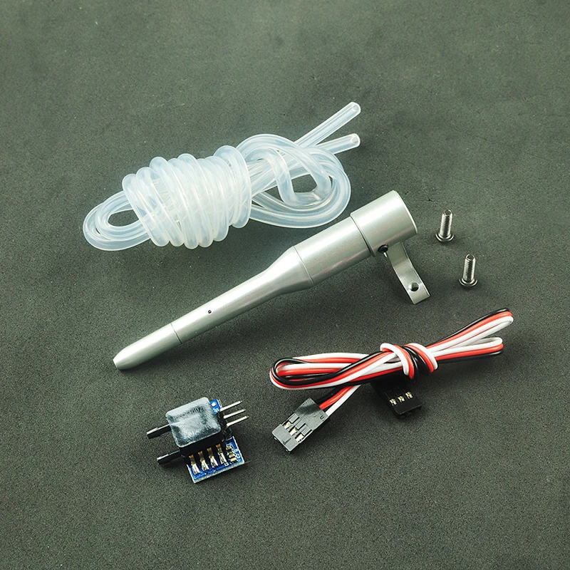 

PT60 Pitot Tube APM/PX4 Датчик воздушной скорости Измеритель скорости воздуха Датчик перепада давления Аналоговый цифровой интерфейс 12C для модели RC