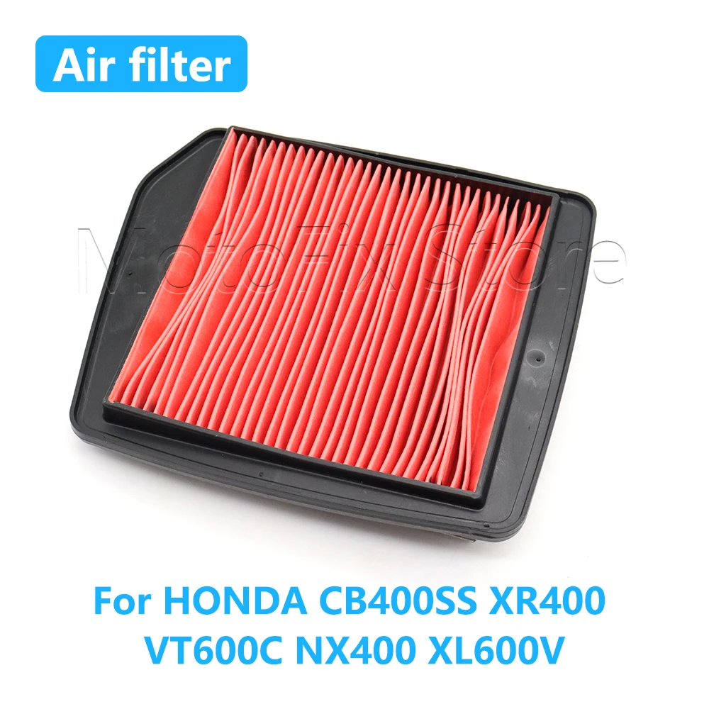 

Motorcycle Air Filter Intake Cleaner For Honda CB400 SS CB400SS SHADOW VT600C NX400 XL600V XR400 XR400M XR400SM NX4 Falcon