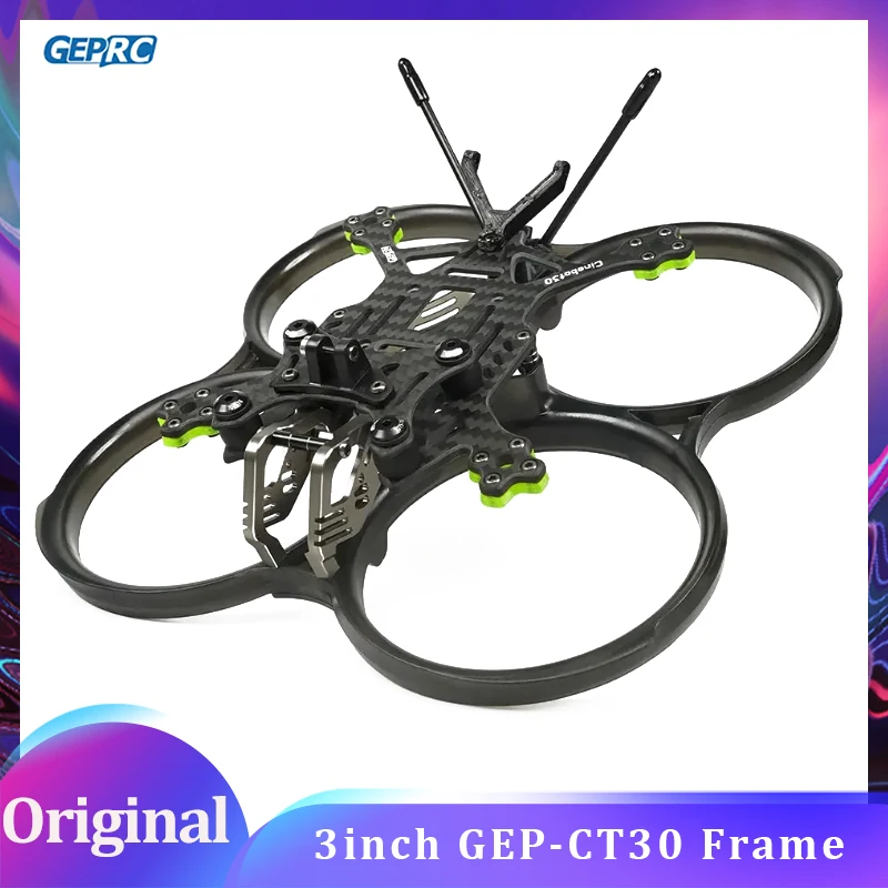 

GEPRC GEP-CT30 Frame Parts Cinebot30 3inch Propeller Accessory Base Quadcopter Frame FPV Freestyle RC Racing Drone