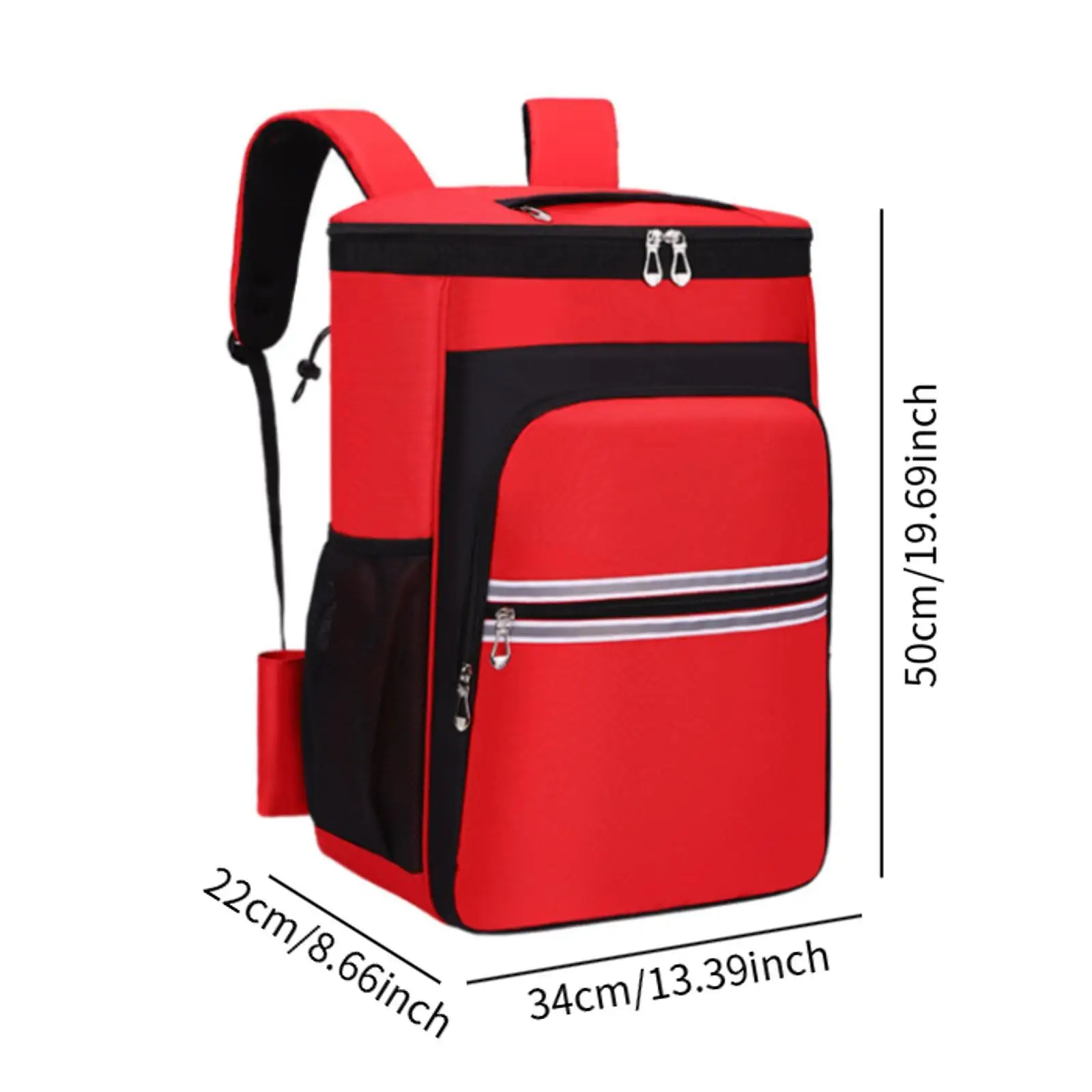 Cleaning Storage Backpack Adjustable Shoulder Straps with Multiple Pockets with Fixed Rope Portable Housekeeping Tools Backpack