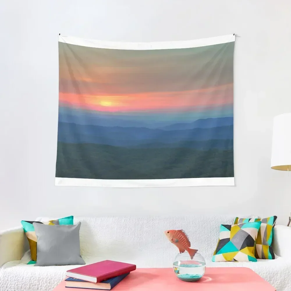 

Mountain Colors in Time Tapestry Wall Hanging Wall Wall Hanging Decor Korean Room Decor Tapestry