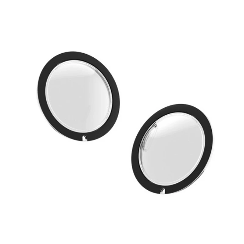 2Pcs Anti-Reflection เลนส์ป้องกัน Guards สูง Tansmittance สำหรับ Insta360 One X 2 X2 Action กล้อง