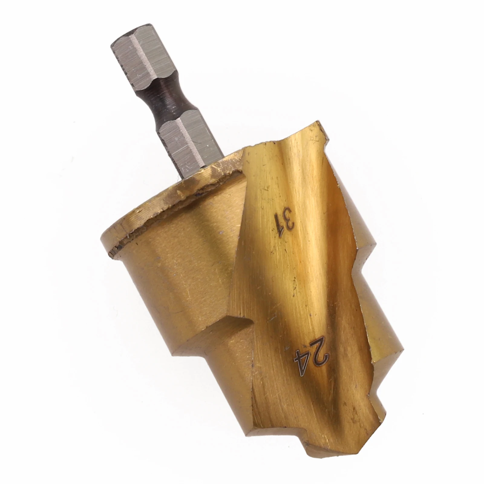 Features Mm Hexagonal Shank Hex Spiral Countersink Drill Bit HSS Sturdy Construction Total Length Applications