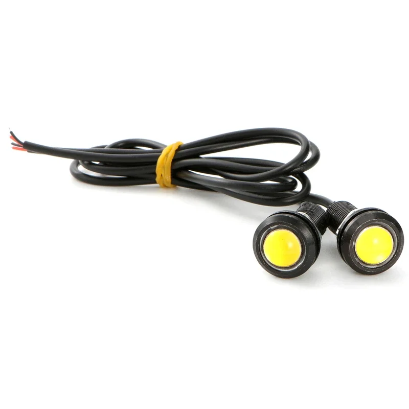 

1 Pc 18 MM LED 12V Car Eagle Eye DRL Led Daytime Running Lights Backup Reversing Parking Signal Automobiles Lamps Day Light
