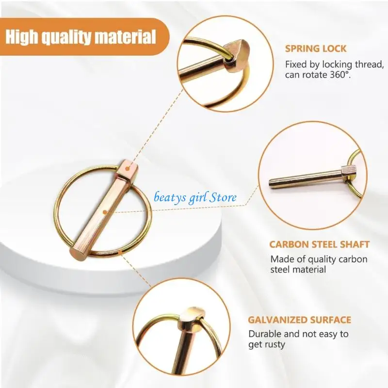 C7AB Corrosion Resistant Pins Multi Size Assortment for Tractors Trucks and Trailers