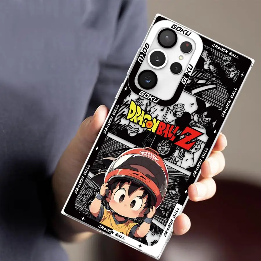 حافظة دراغون بول جوكو لهاتف سامسونج جالاكسي S25 + S24 + S23 FE S20 S24 Plus S22 S23 + S25 Ultra S21 Note 20 10 S25Ultra Soft Phone #3