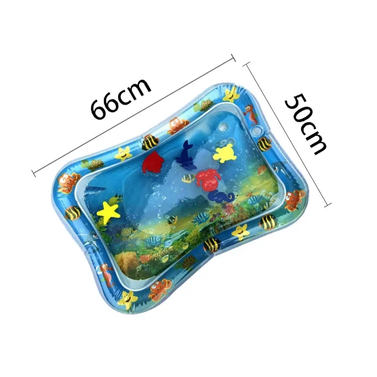 Baby Kids Water Play Mat Inflatable Infants Tummy Time Playmat Toys for Children Summer Swimming Beach Pool Game Cool Carpet Toy