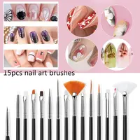 15pcs Fine Detail Paint Brush Set - Miniature Paint Brush For Detailing & Art Painting - Acrylic, Watercolor, Oil,Models 3