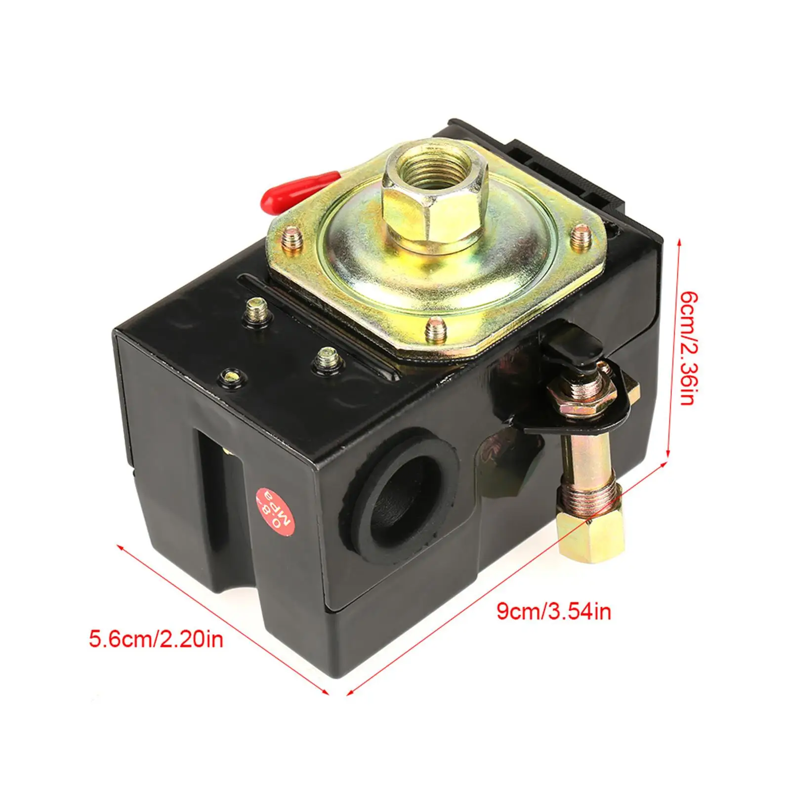 1pc Universal Pressure Switch 95-125 PSI for pump Control Valve Button - Reliable Pressure Regulation