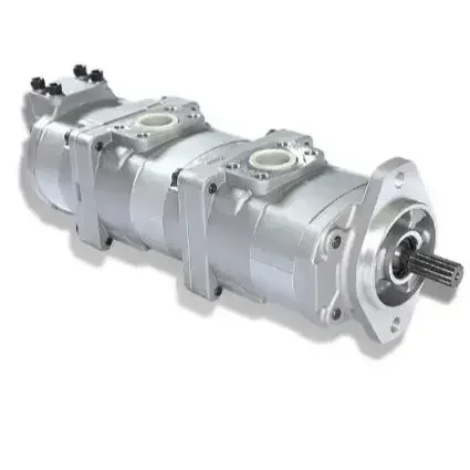 

Excavator hydraulic piston pump PC60-3 705-56-24080 triple hydraulic gear pump