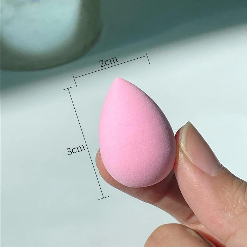 20/100Pcs Mini Beauty Egg Makeup Sponge Cosmetic Puffs Dry&Wet Sponge Cushion Foundation Powder Beauty Tool Make Up Accessories