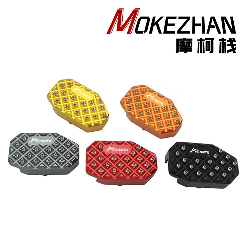 

CNC Motorcycle Side Stand Kickstand Plate Pad Enlarge Extension Support For QJMOTOR SRK 250 250RS SRK250 RS RACE 250 2024 2025+