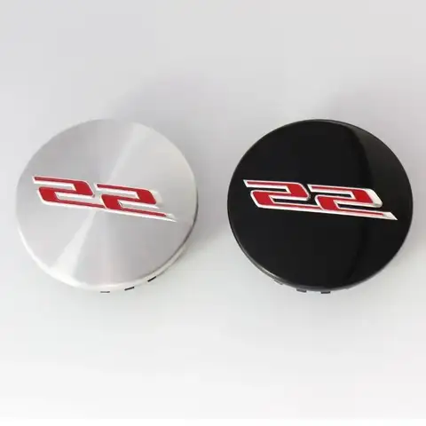 4pcs 68mm Car Logo Wheel Center Hub Caps for Chevrolet Camaro SS LettersRim Cover Emblem Sticker  ABS Accessories