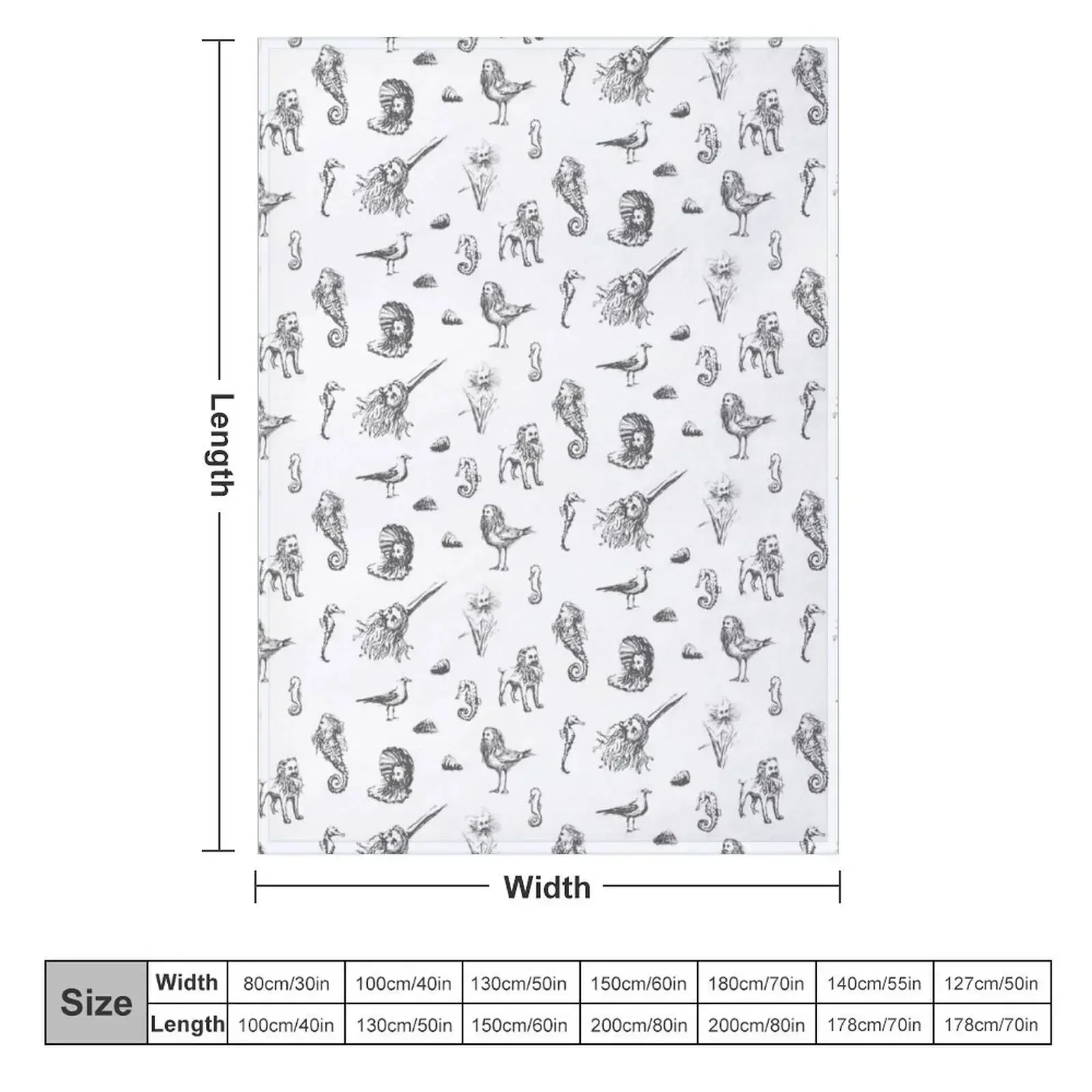 Rent-Free Blackbeard Sketches - gray Throw Blanket Kid'S For Baby Warm Sofa Furry Soft Beds Blankets