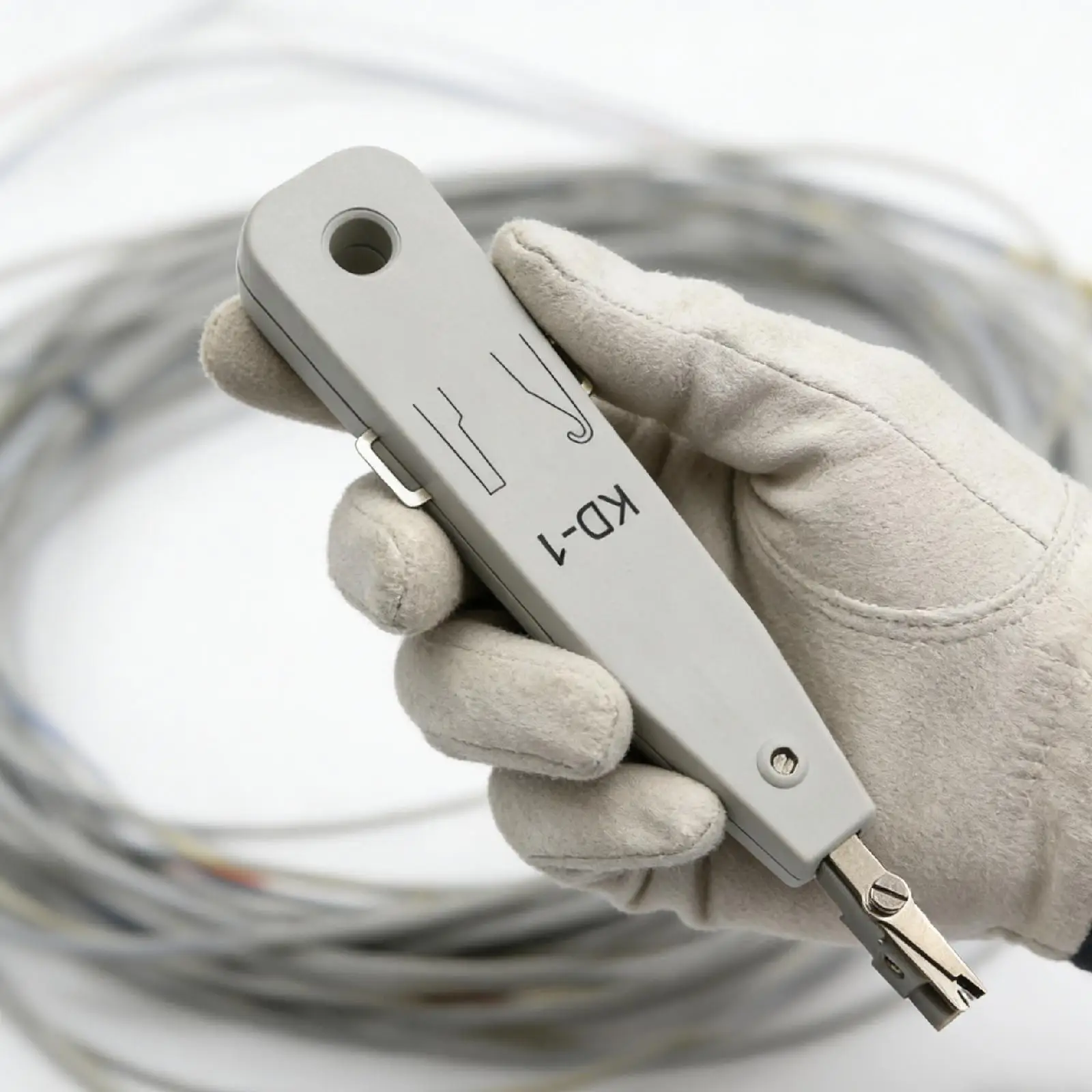 

Инструмент для зачистки сетевых кабелей с ударным механизмом, нескользящая рукоятка, прочный, эргономичный, ручной, практичный, легкий, многофункциональный