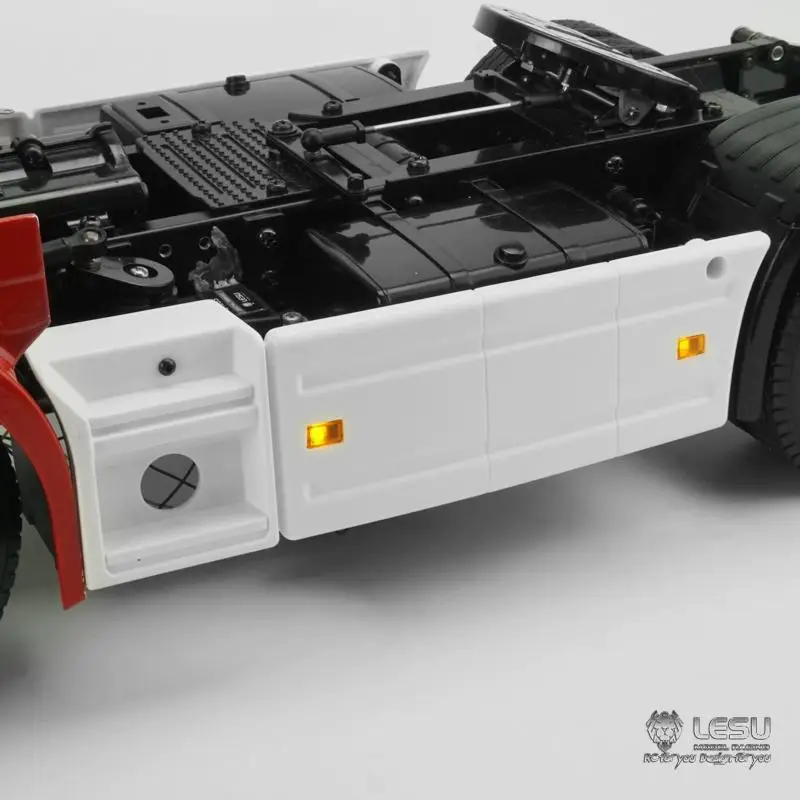 1/14 modelo de caminhão brinquedo saia lateral lâmpada decorativa S-1224 lâmpada modificada r620 r470 tamiya lesu trator