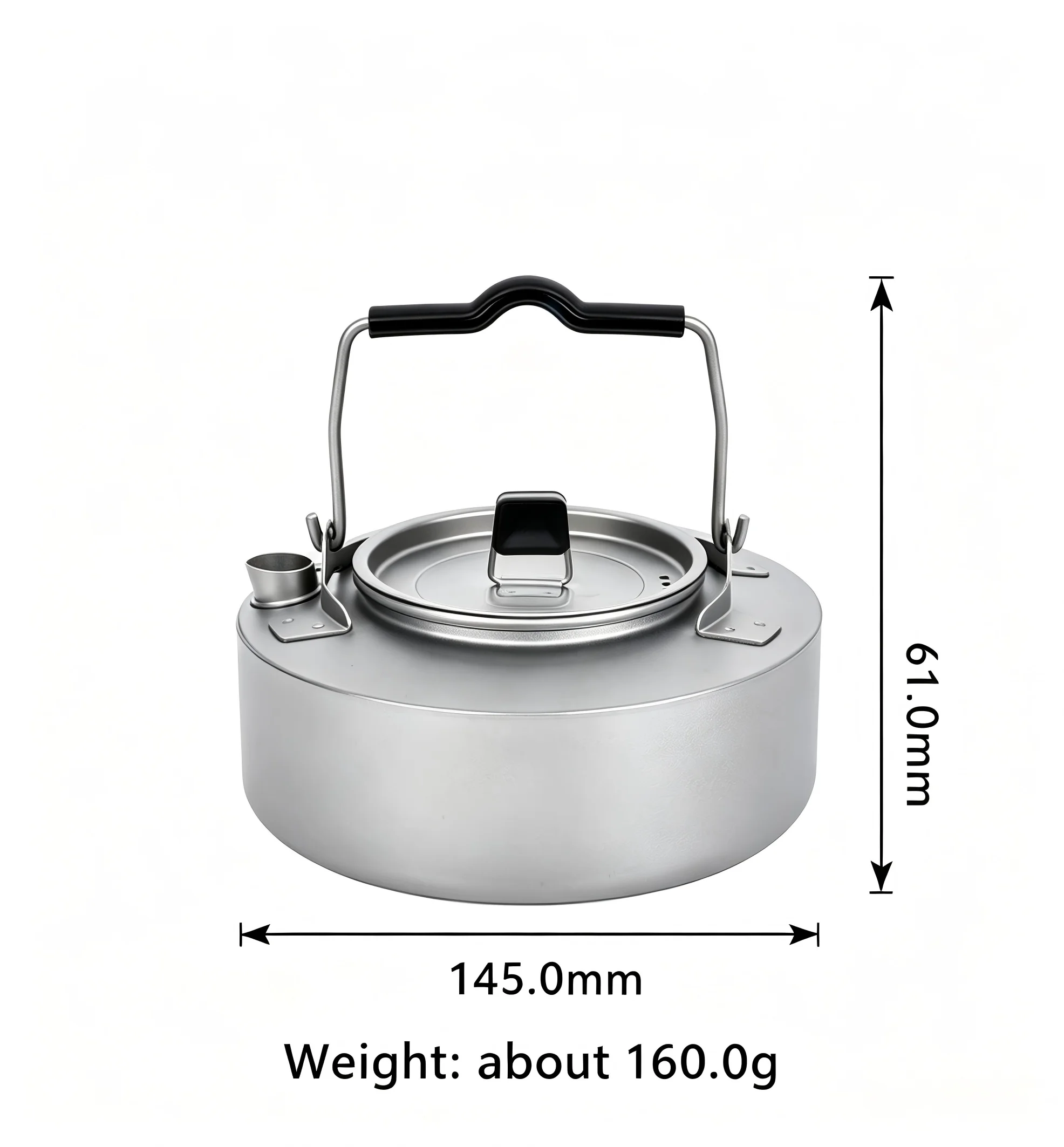 Titanium waterkoker, ultralich - Coffee Tea & Jane recensie en prijs