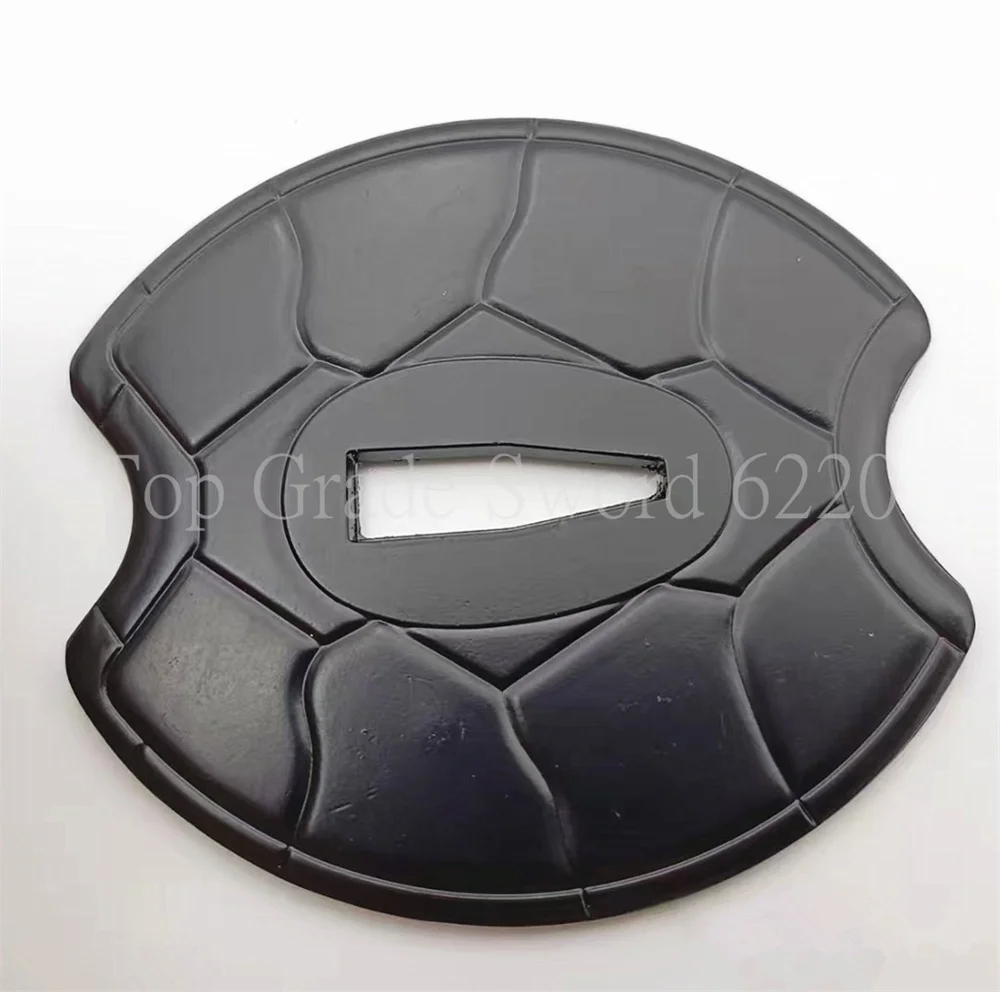 Very Nice Black Alloy Tsuba Handguard Guard For Japanese Japan Samurai Katana Sword Fittings Accessory Parts Nice