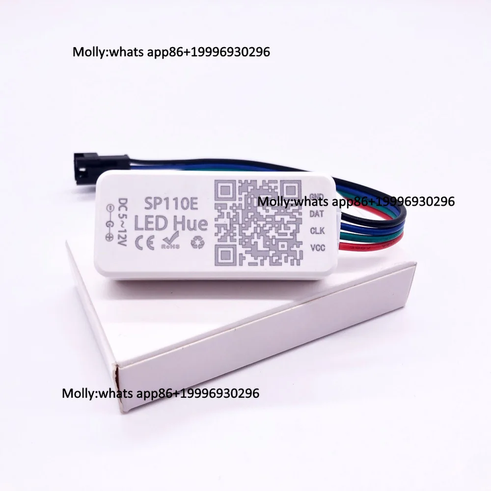 Smartphone APP Control IOS & Android Compatible SP110E BT Controller APP Controlled