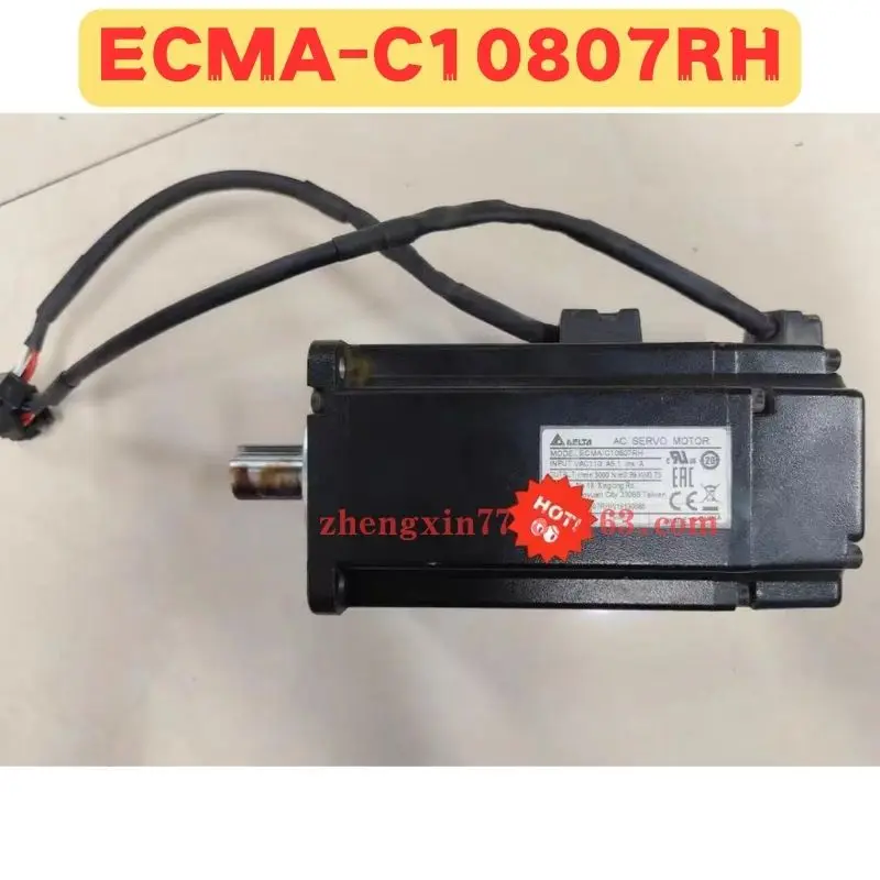 Used Servo Motor ECMA-C10807RH ECMA C10807RH Normal Function Tested OK