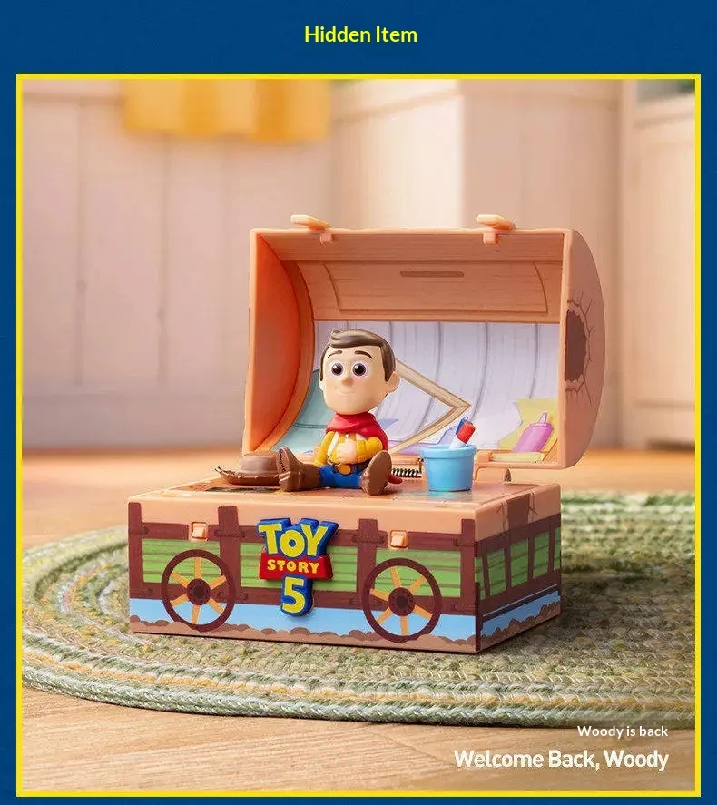 Genuine POPMART Pixar Toy Story 5 Blind Box Anime Figure Model
