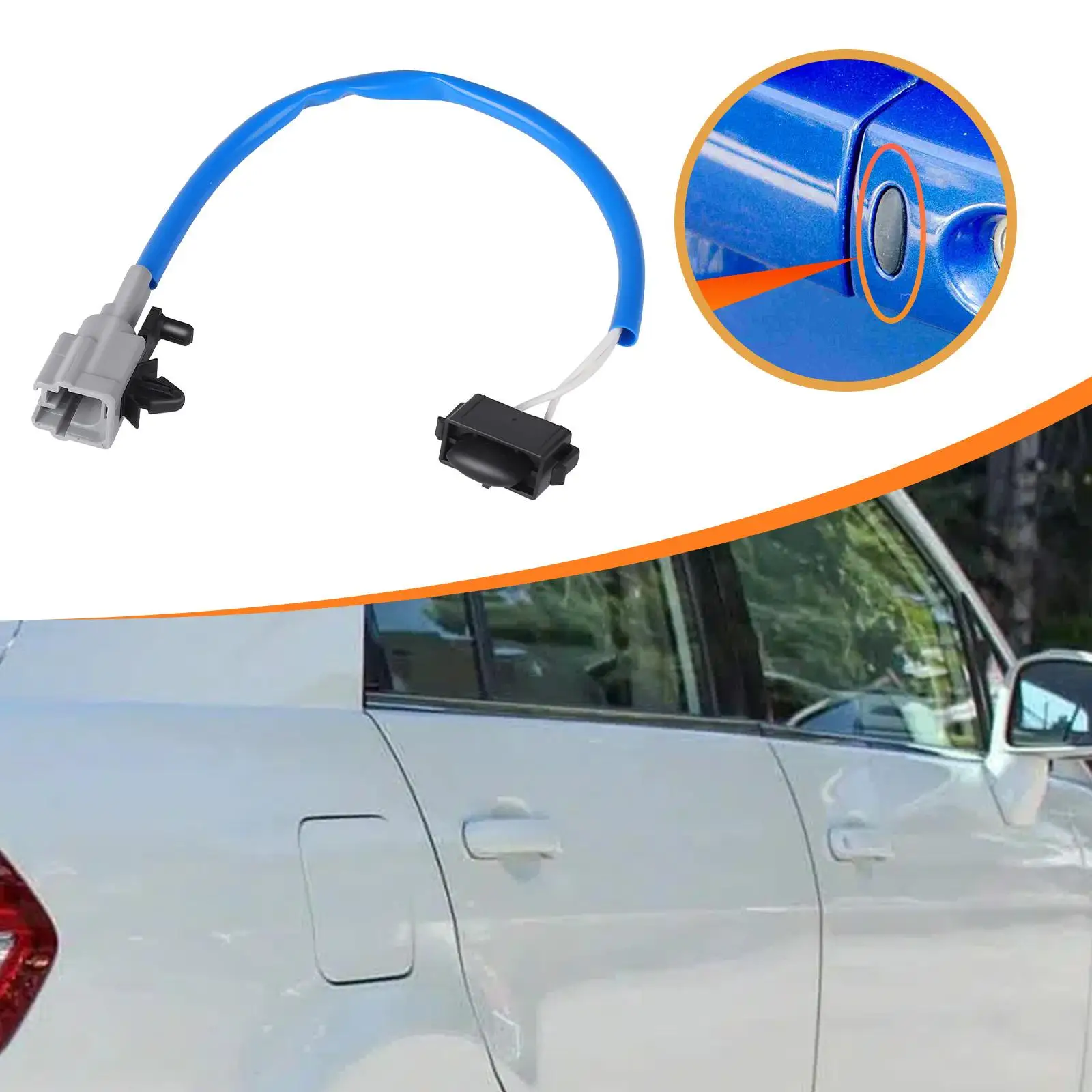 Tailgate Switch Plastic 18cm for Nissan Livina 2005-2012 Keyless Button Cable Direct Fit Replacement