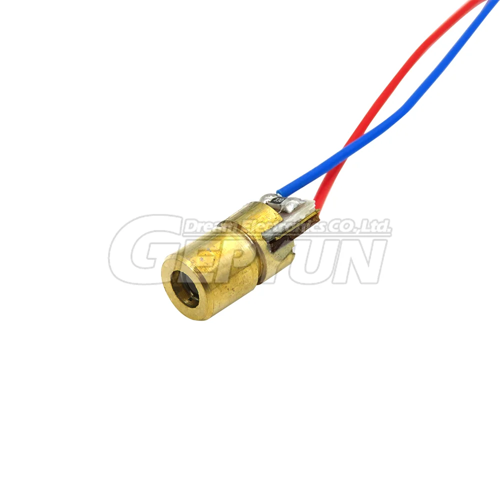 Mini Laser Pointer Diode 3V/5V Adjustable  RED Dot Laser Diod Circuit 5mW 650nm Module Pointer Sight Copper Head