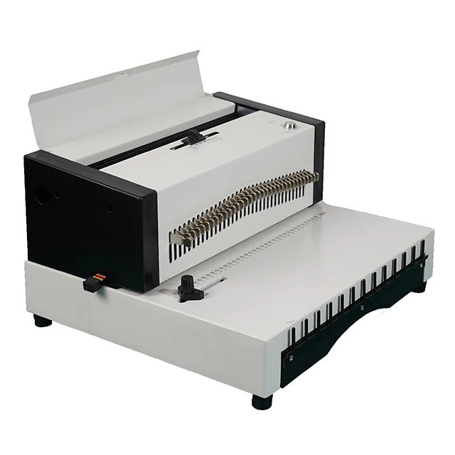 Double Loop Binding Electric Wire Book Binding Machine