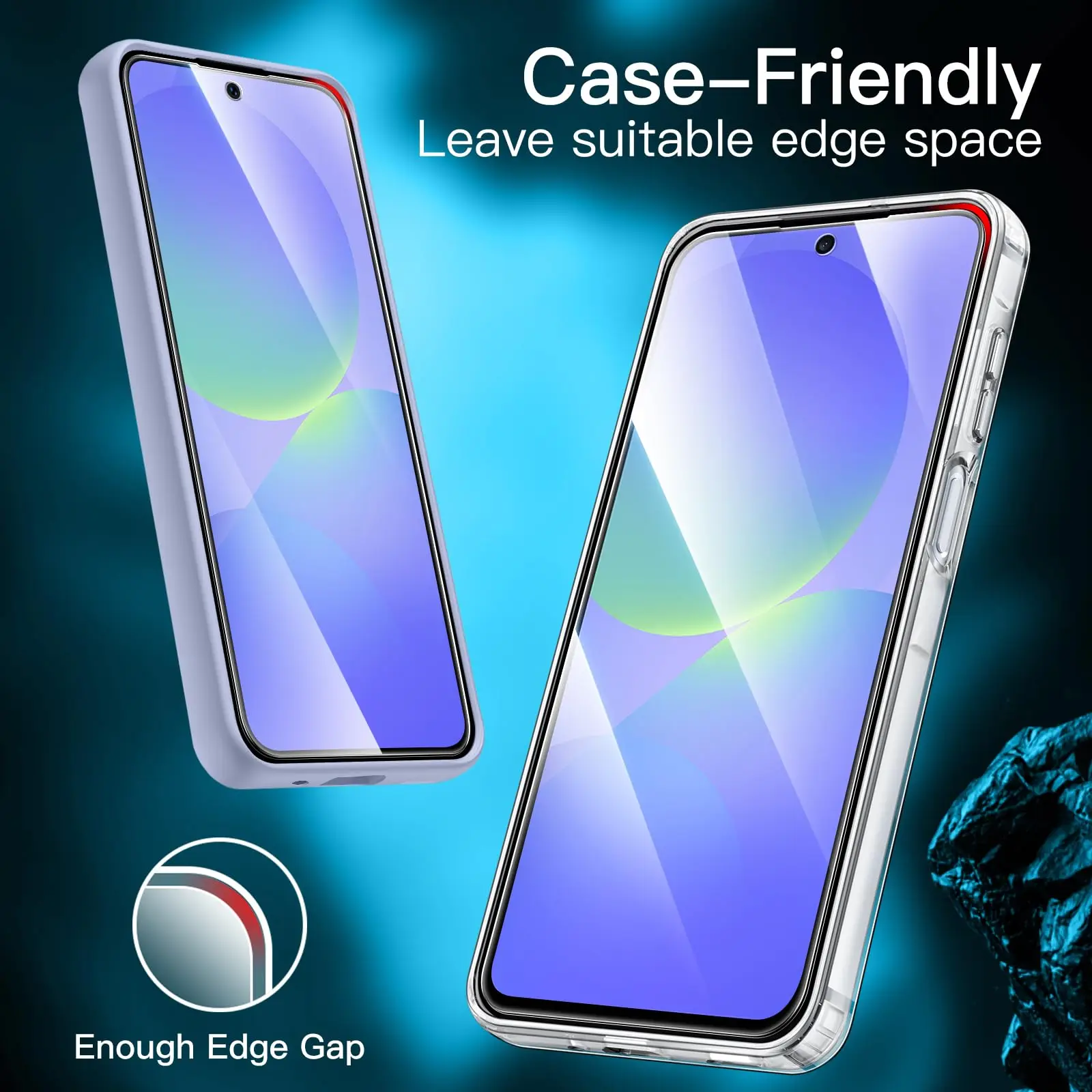 1-4 szt. Ochraniacz ekranu do Samsung Galaxy A36 5G Szkło hartowane HD Crystal Mica 9H Etui odporne na zarysowania Przyjazne przezroczyste