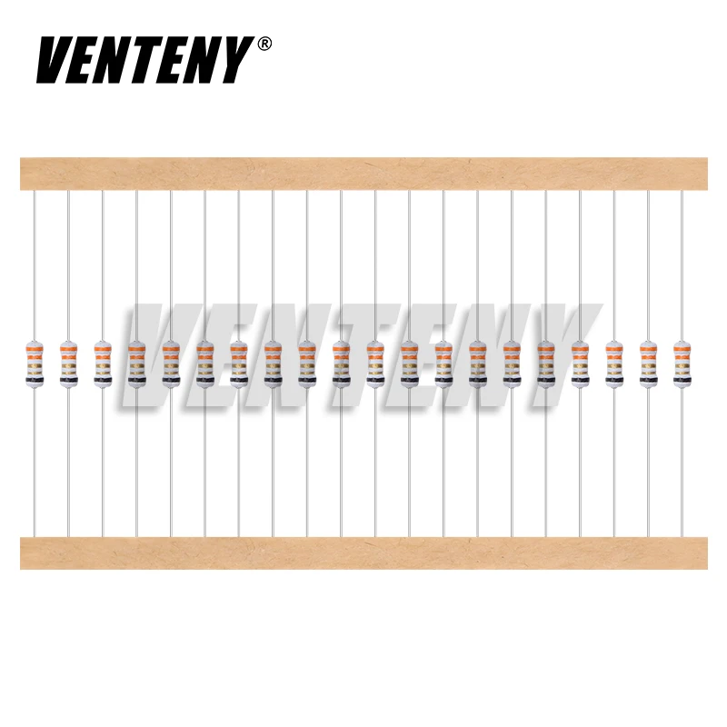 20pcs 1/4W 5% 0.25W Wire Wound Resistor Fuse Winding Resistance 0.5R 10R 0.5 1 2.2 3.3 3.9 4.7 5.1 10 ohm