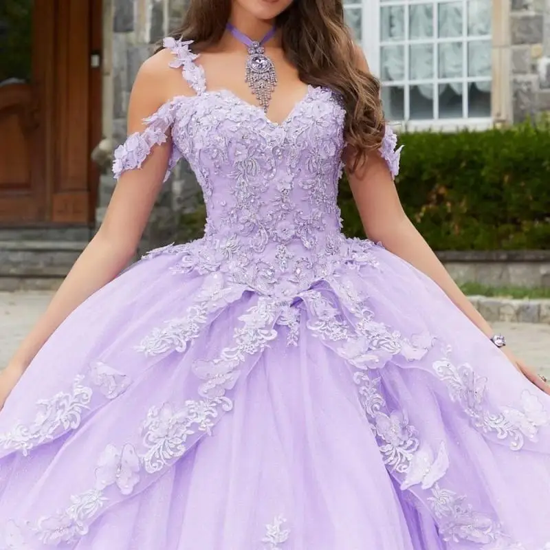 

Sexy Quinceanera Dress 2025 Glamorous Sleeveless Party Dress Shiny Elegant Applique Party Ball Gown 16 Customized