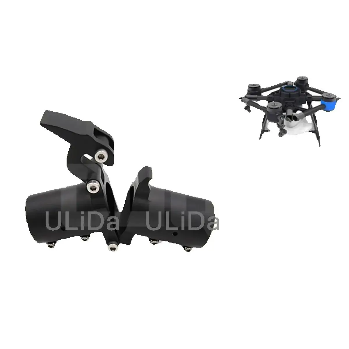 D30 Updated CNC 30mm Aluminum Lateral Folding Arm Tube Joint Horizontal Fold for RC Multi-Copter Quadcopter FPV
