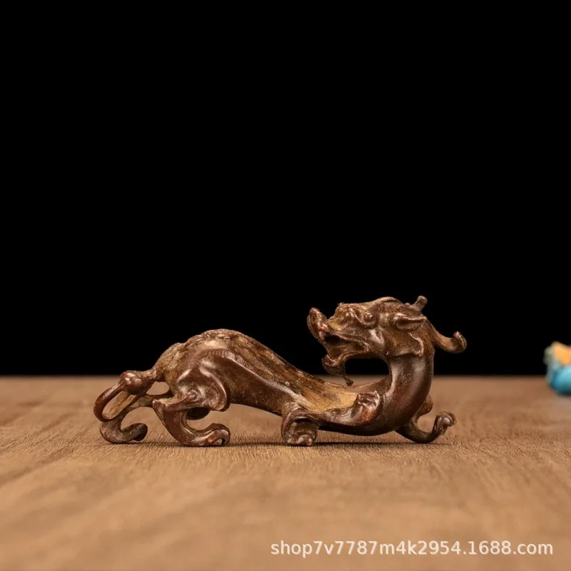 Brass alloy craft item, small Pixiu home living room decorative ornament