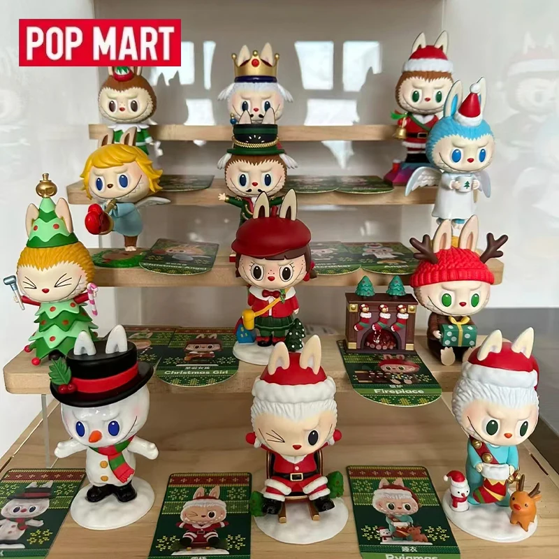 

POP MART Labubu The Monsters Let's Christmas Series Blind Box Toys Mystery Box Mistery Caixa Action Figure Genuine Surprise Box