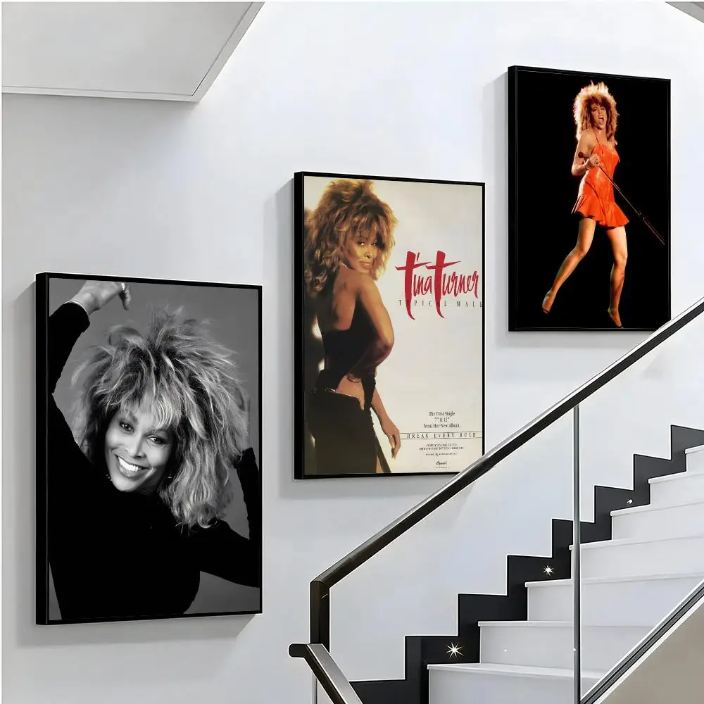 music Tina Turner Poster HD Poster Sophisticated Modern Aesthetic Wall Art For Living Room Bedroom Office Cafe Decor Ideal Gift