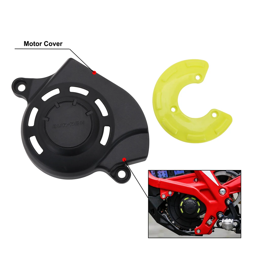 

Electric Dirty Bike Motorcycle Motor Cover Engine Cover Engine Guard Magneto Engine Protective Cover for S/X