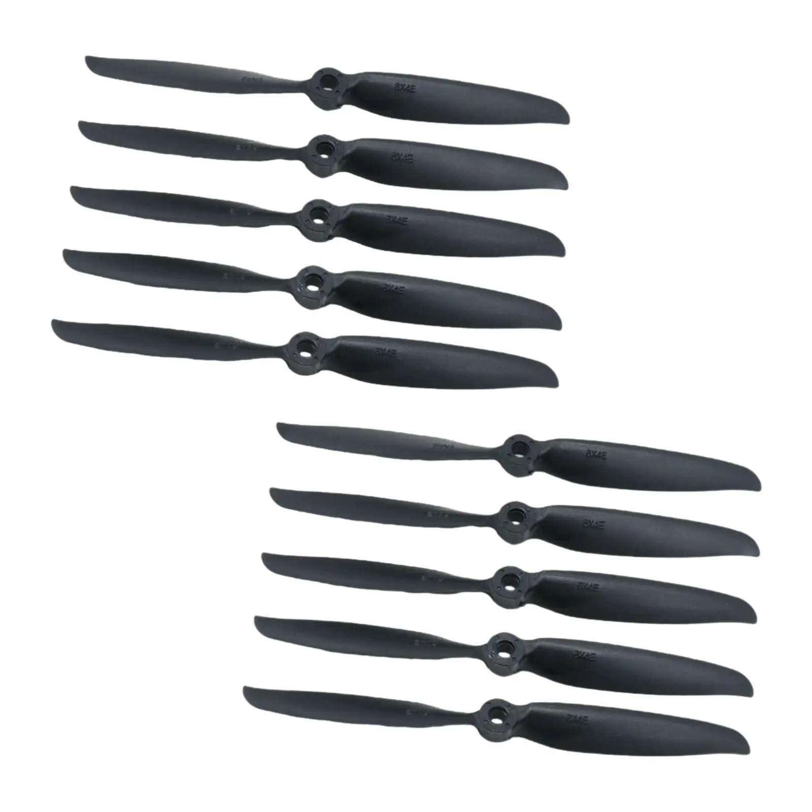 10x Propeller Props Replace Easy to Install High Speed Modification Electric Airplane Toy Propellers for 2200kv 2450kv Motor