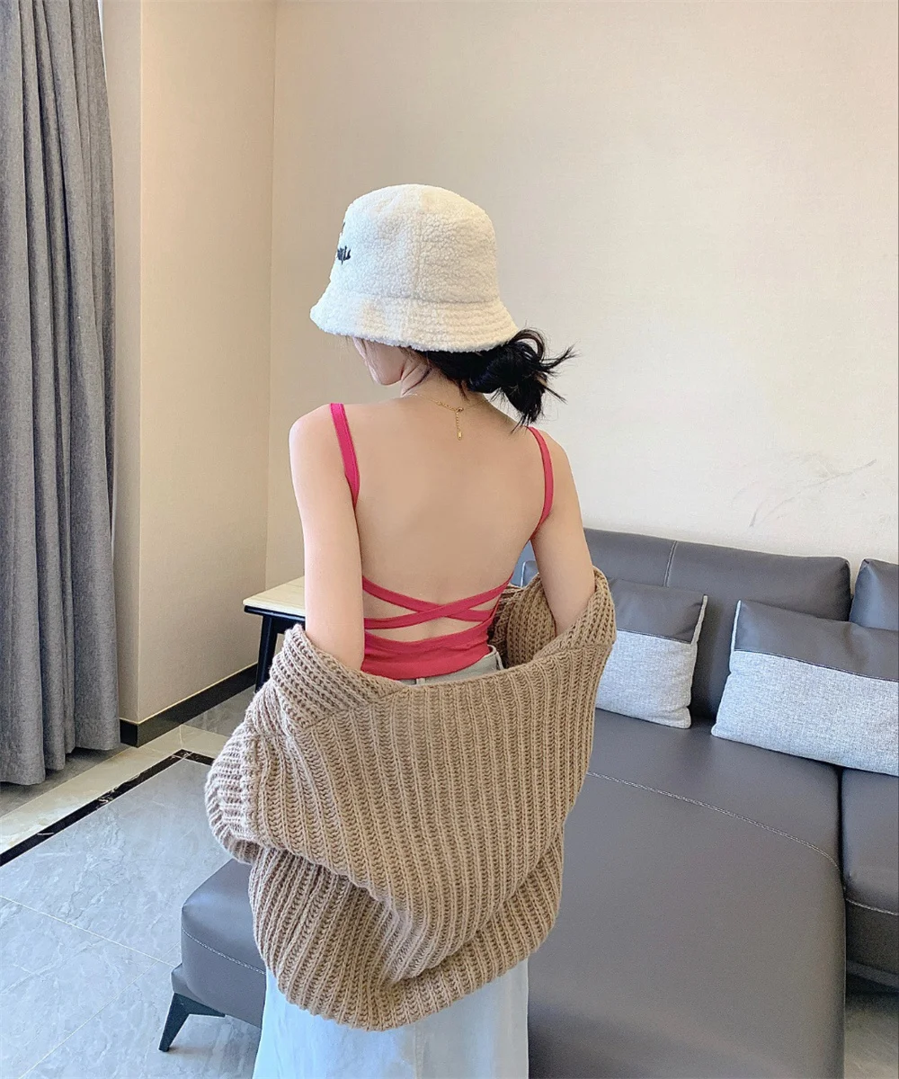 

Спортивный бюстгальтер-топ с перекрестной спинкой для фитнеса и йоги, женская одежда для тренировок и занятий в спортзале