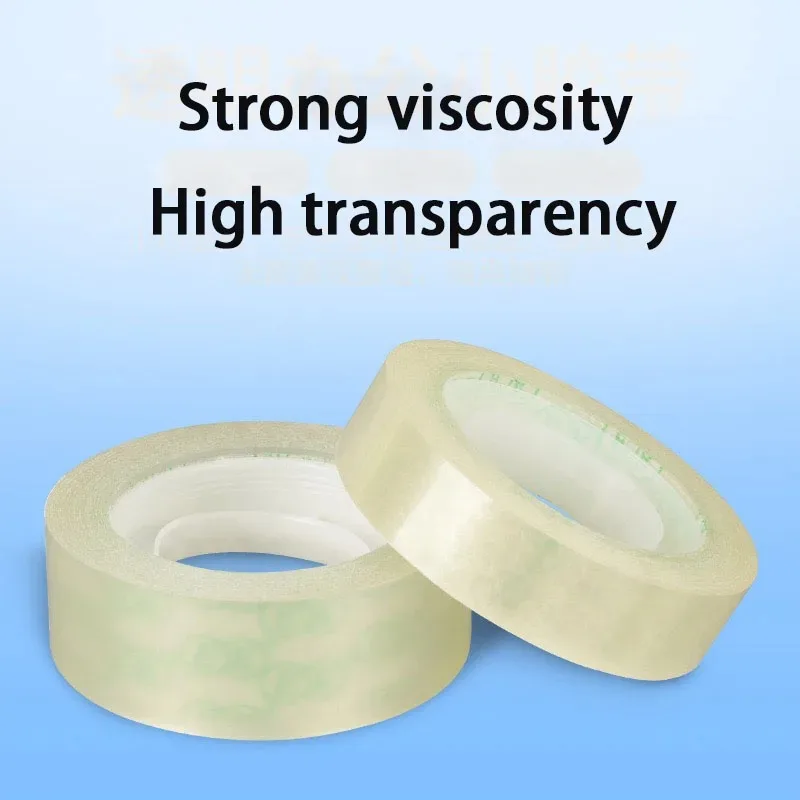 50M Transparent Tape Refills 12/18mm Clear Tape Refills for Dispenser Invisible Tapes for Office Home School Supplies