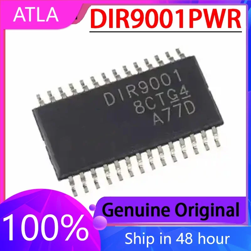 

2PCS DIR9001PWR DIR9001PW Package TSSOP-28 Audio Receiver Chip IC New Original