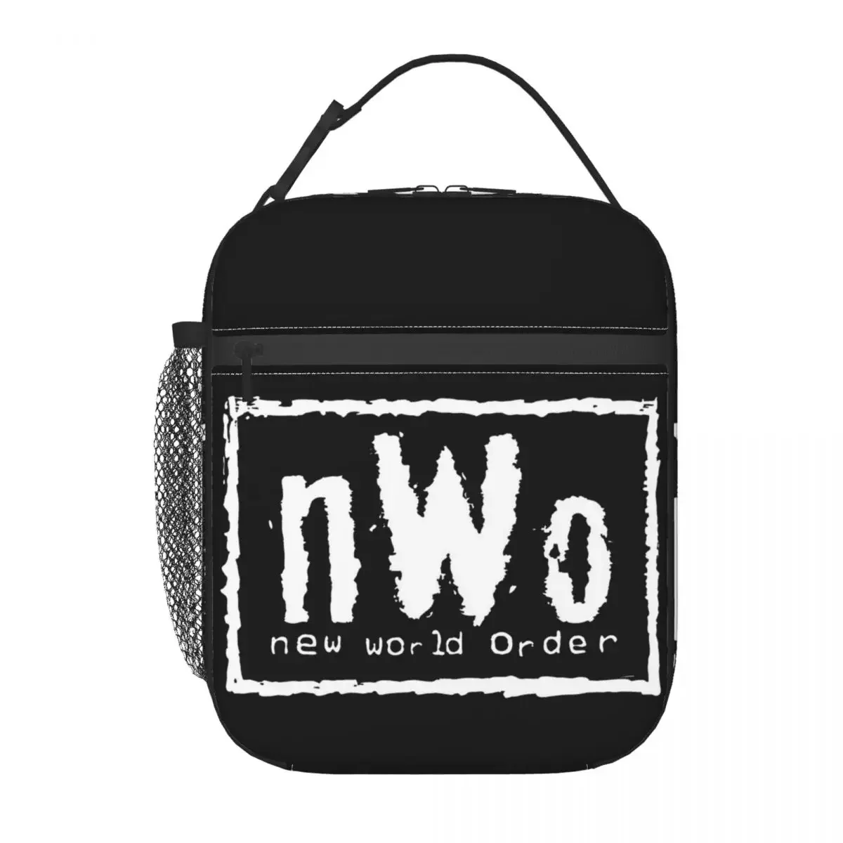 NWO New World Order Wrestling Insulated Lunch Bag for Women Kids Leakproof Food Boxes Thermal Lunch Box Tote